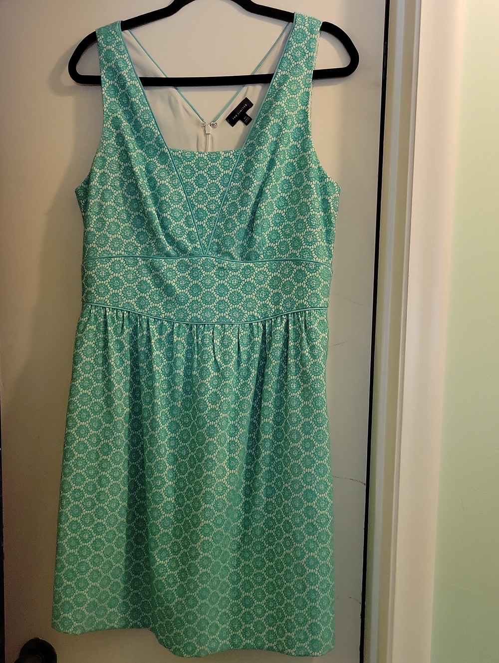 The Limited Mint Green Sleeveless Midi Dress